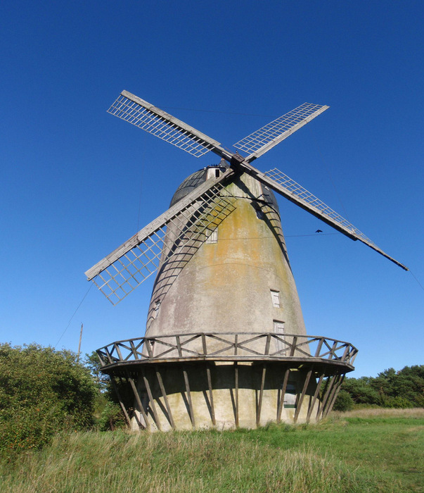 Gotland Island Windmill.